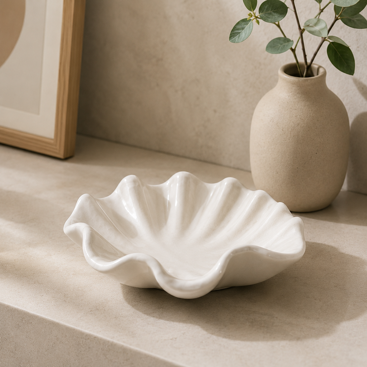 Shell‑Petal Soap Dish