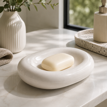 Chunky Oval Soap Dish